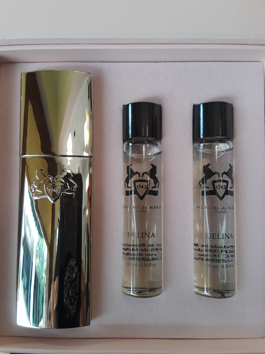 Parfums de marly pegasus travel online set