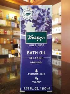 Lavender bath oil