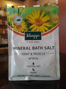 Arnica mineral bath salts