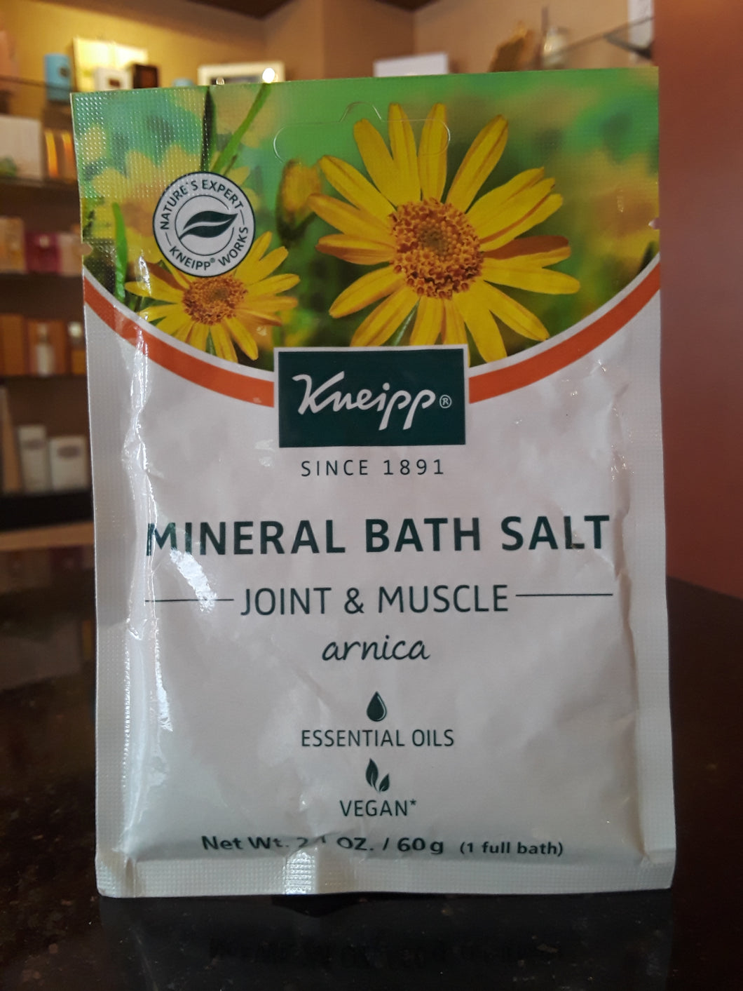 Arnica mineral bath salts