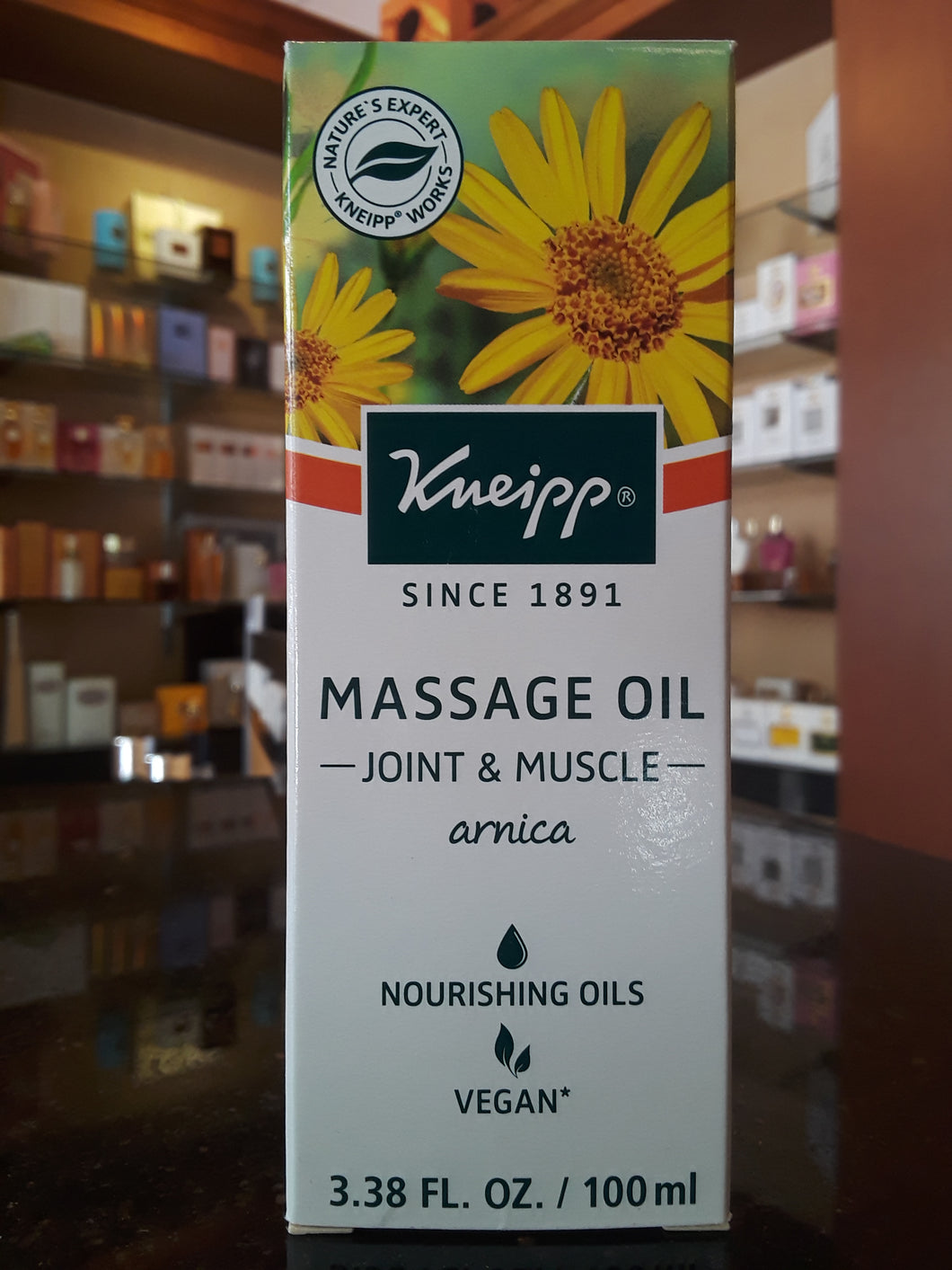 Arnica massage oil