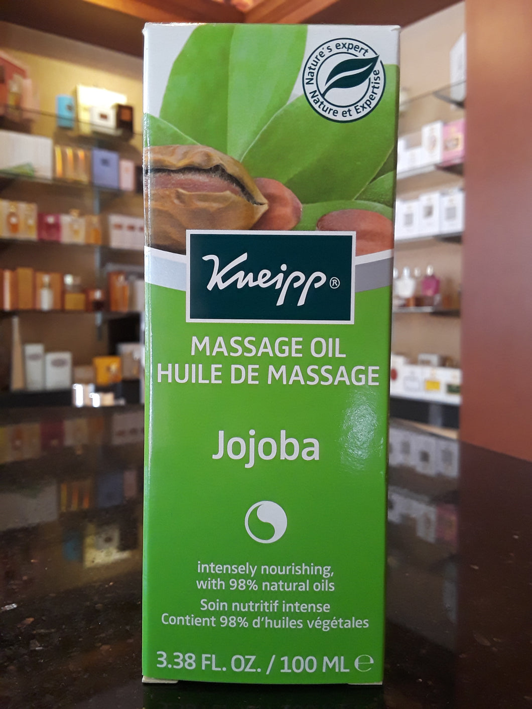 Jojoba massage oil