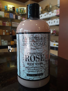 Charcoal Rose body wash