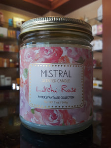 Litchi Rose candle