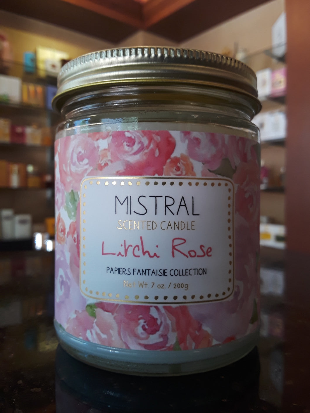 Litchi Rose candle